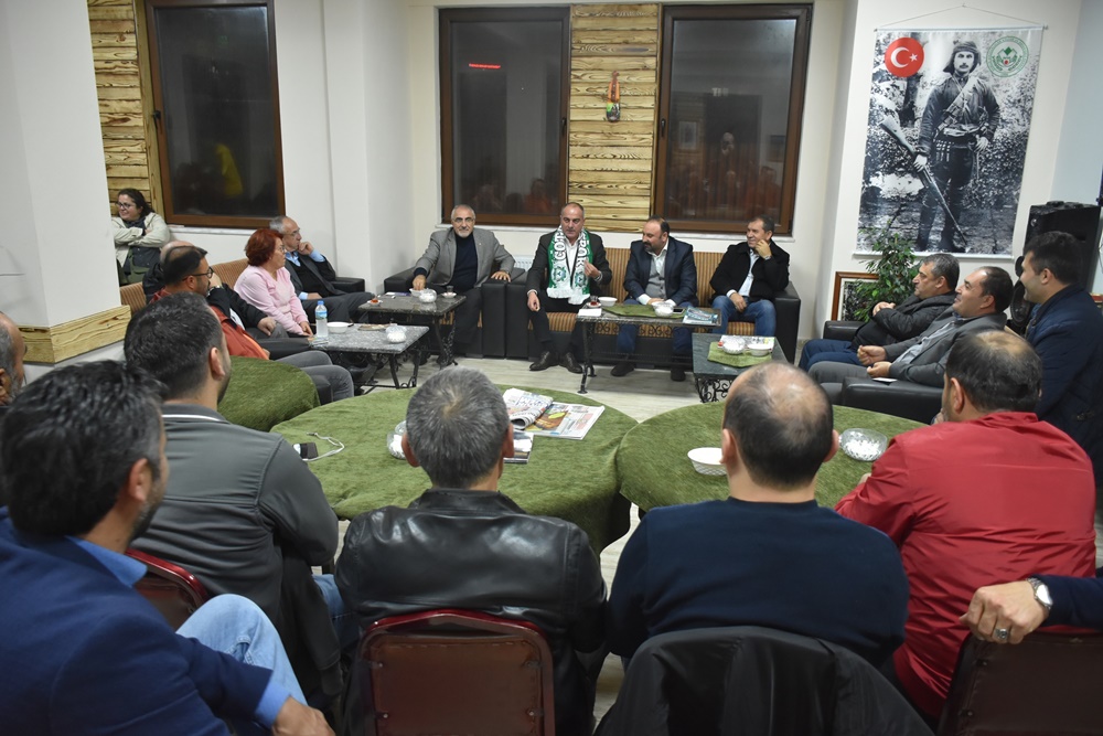 Sertaslan Giresunluları ziyaret etti.