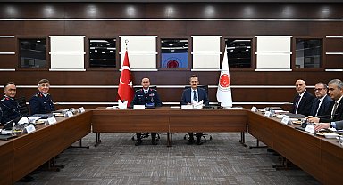 SSB Başkanı Görgün, Hava Kuvvetleri Komutanı Dalkıran'ı ağırladı