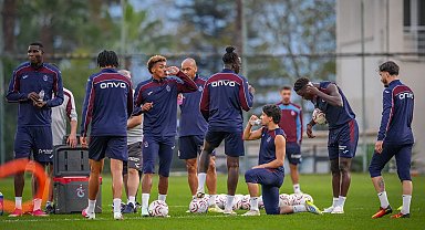 Trabzonspor, Samsunspor maçı hazırlıklarını sürdürdü