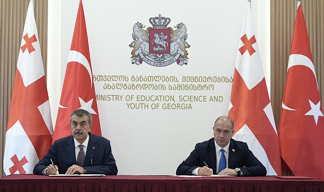Türkiye ile Gürcistan arasında 'Eğitim İş Birliği Anlaşması' imzalandı