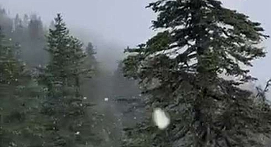 Uludağ’a kar yağdı!