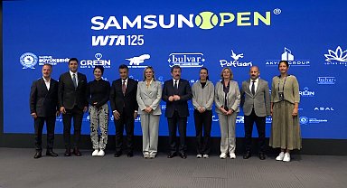 Uluslararası Samsun Open WTA 125 Tenis Turnuvası başladı