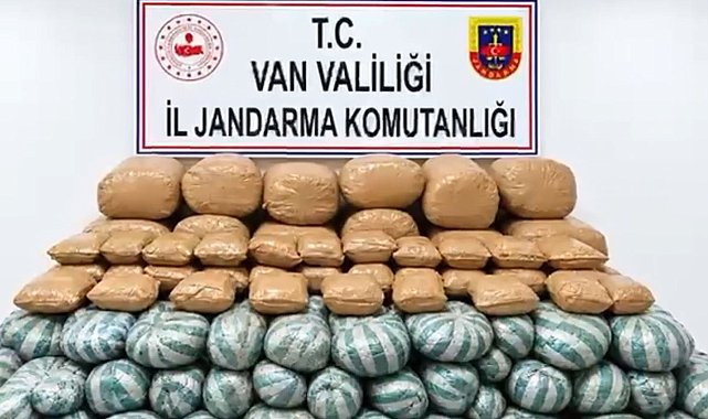 Van'da 517 kilo uyuşturucu madde ele geçirildi: 1 gözaltı