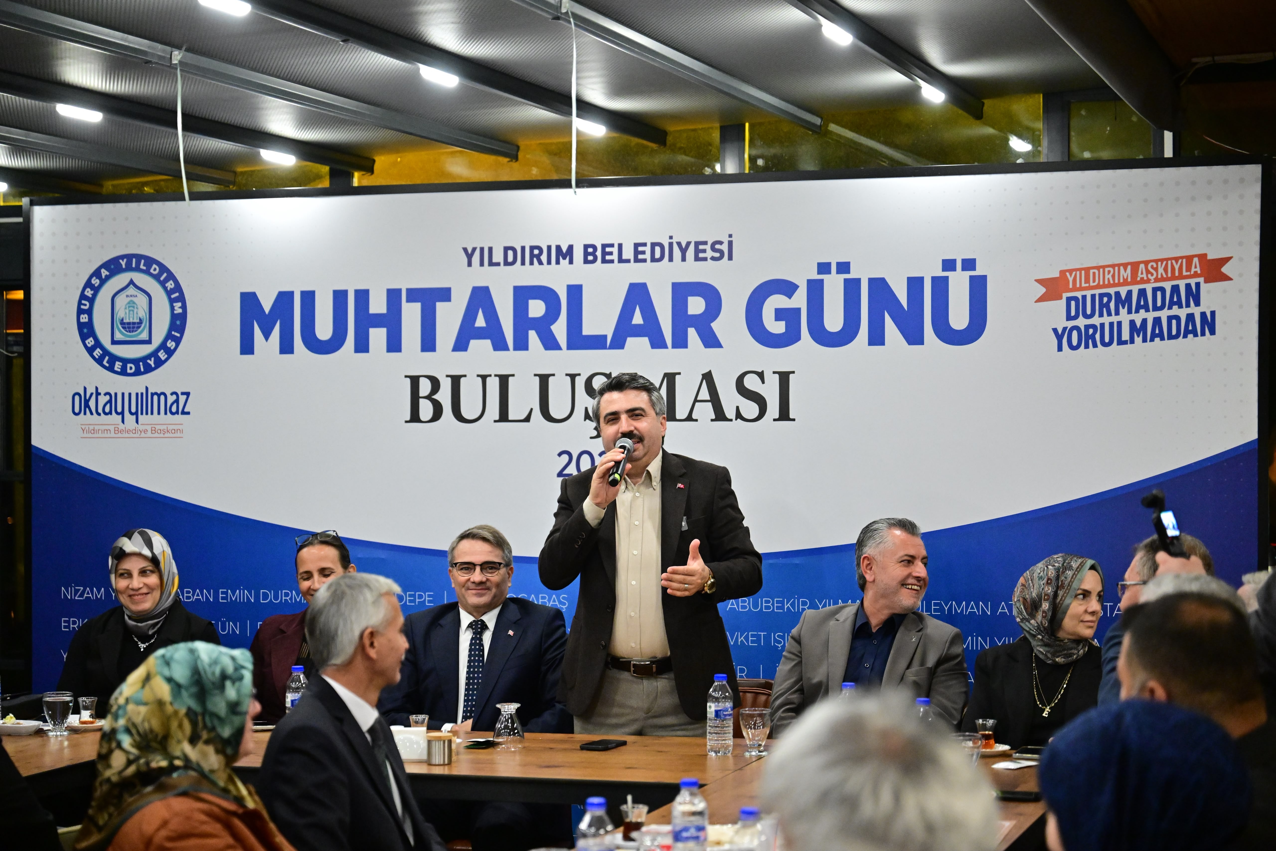 Yıldırım’da muhtarlar günü buluşması