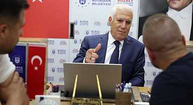 Mustafa Bozbey:"Bursa'yı masa başında değil, halkımızla birlikte yönetiyoruz"